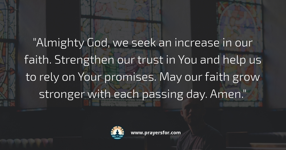 Increase in Faith Prayer