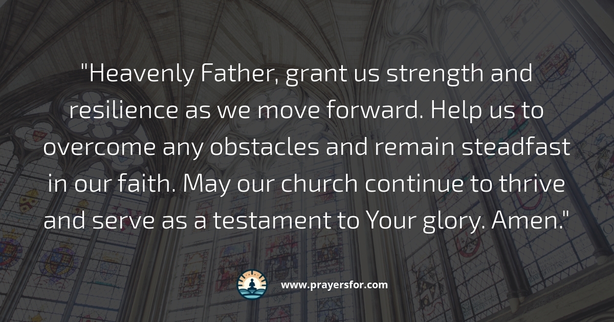 Strength and Resilience Prayer