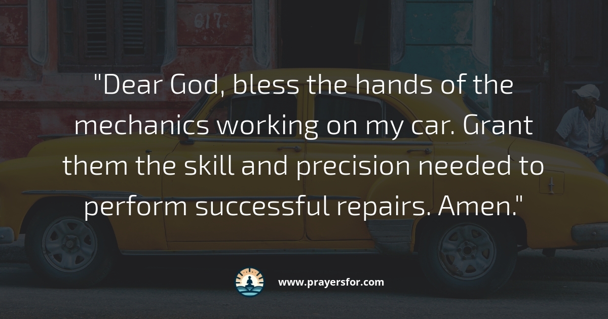 Skilled Hands Prayer
