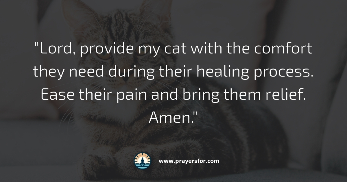 Healing Comfort Prayer