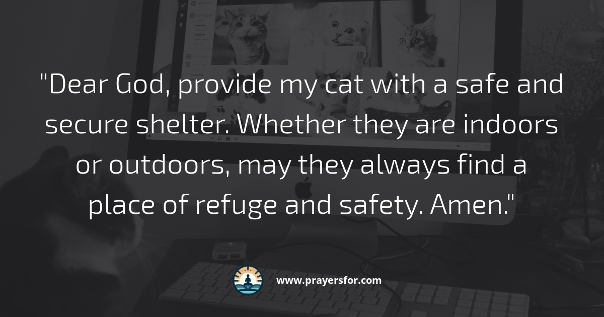 Safe Shelter Prayer