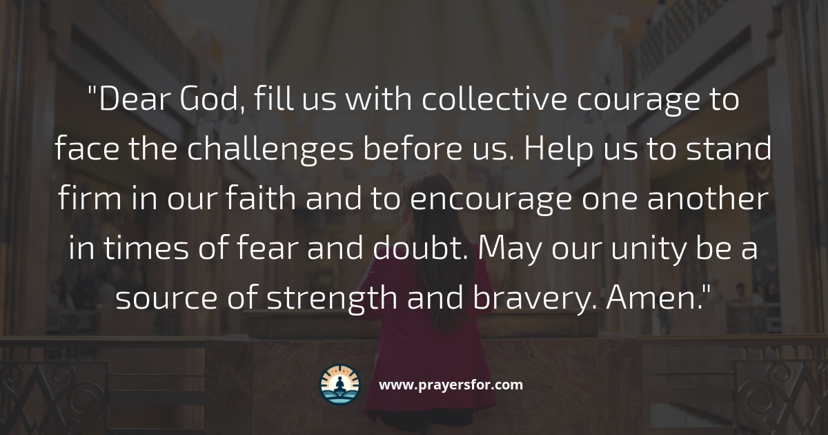 Collective Courage Prayer