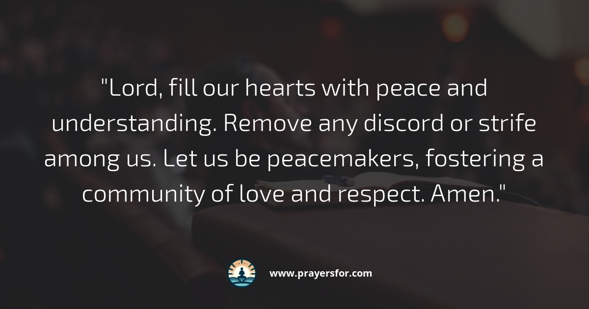 Peaceful Hearts Prayer