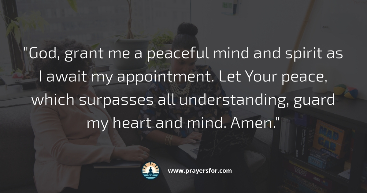 Peaceful Mind and Spirit Prayer