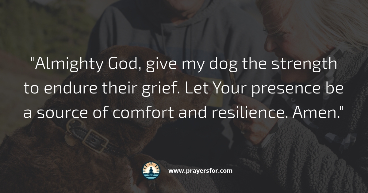 Strength in Grief Prayer