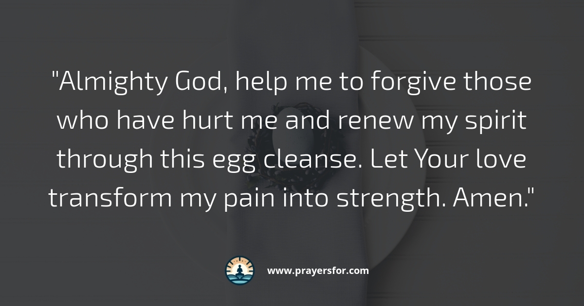 Forgiveness and Renewal Prayer