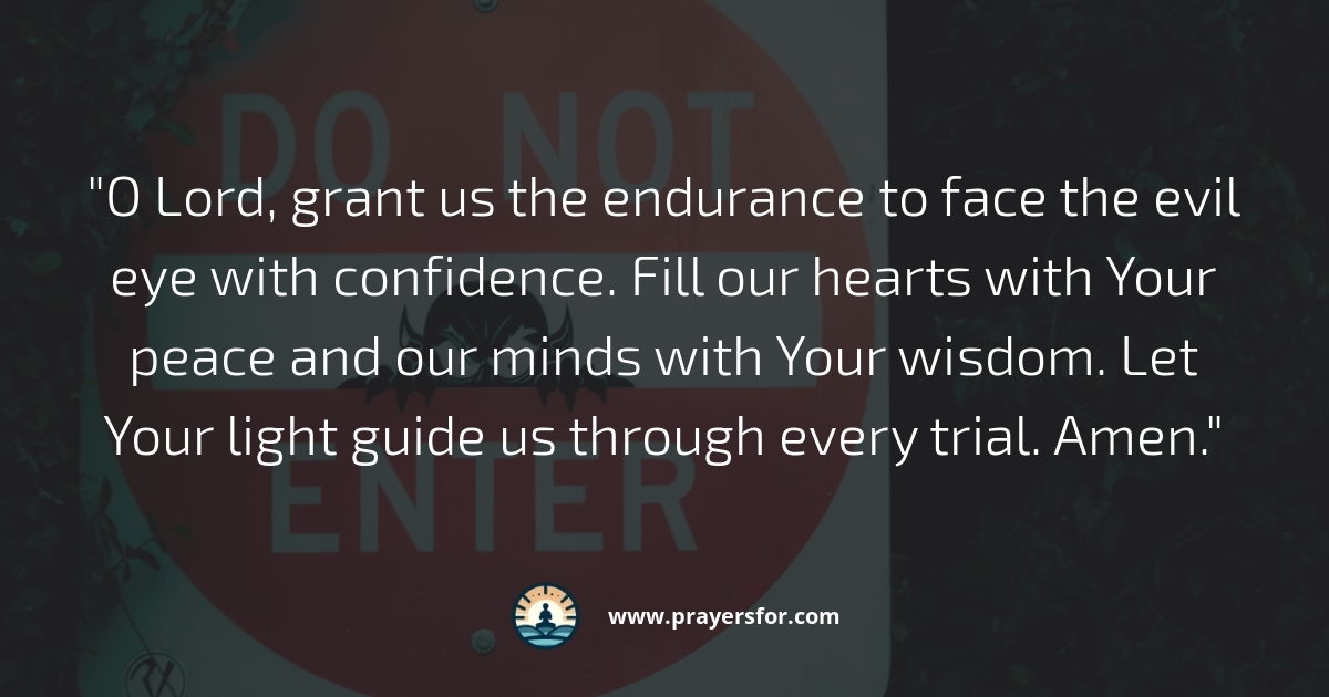 Spiritual Endurance Prayer