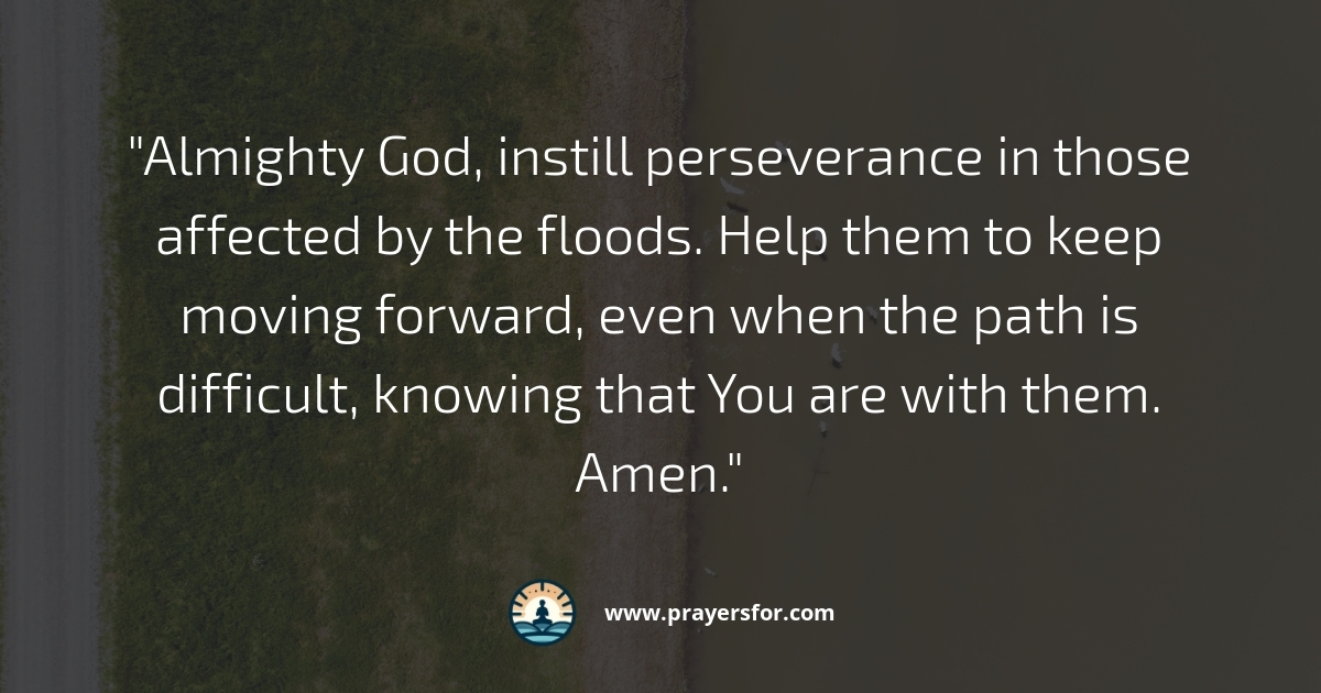 Perseverance Prayer