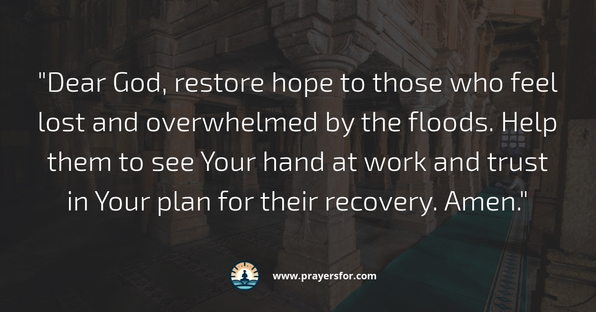Hope Restored Prayer