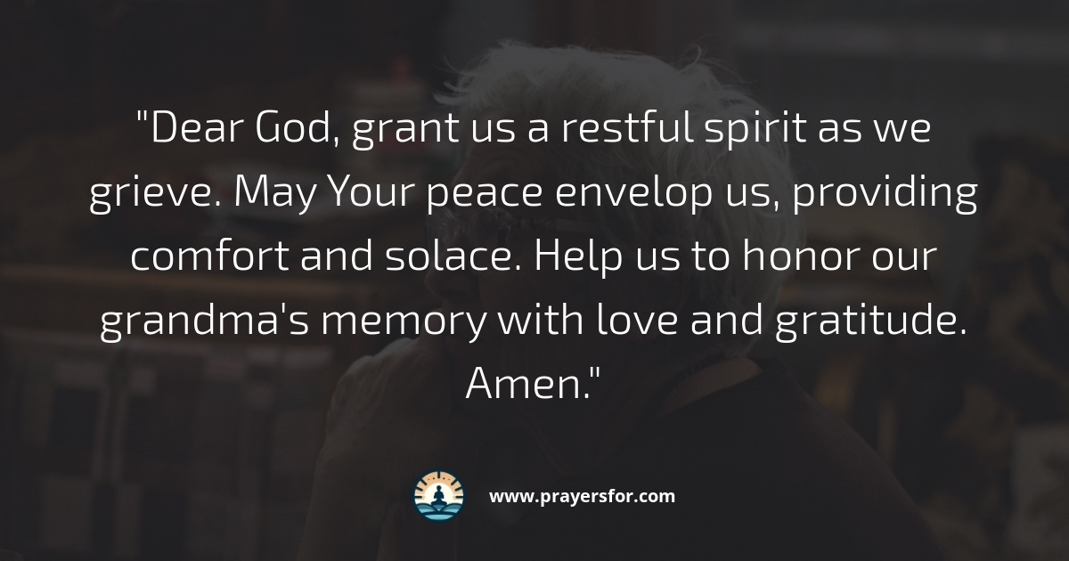 Restful Spirit Prayer
