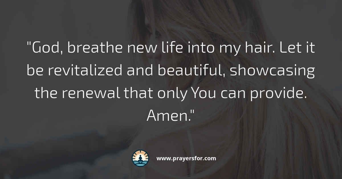 Revitalized Beauty Prayer
