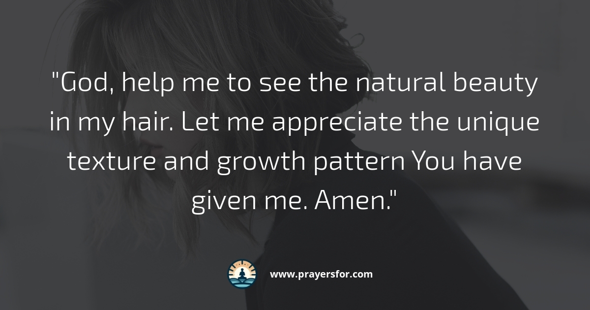Natural Beauty Prayer