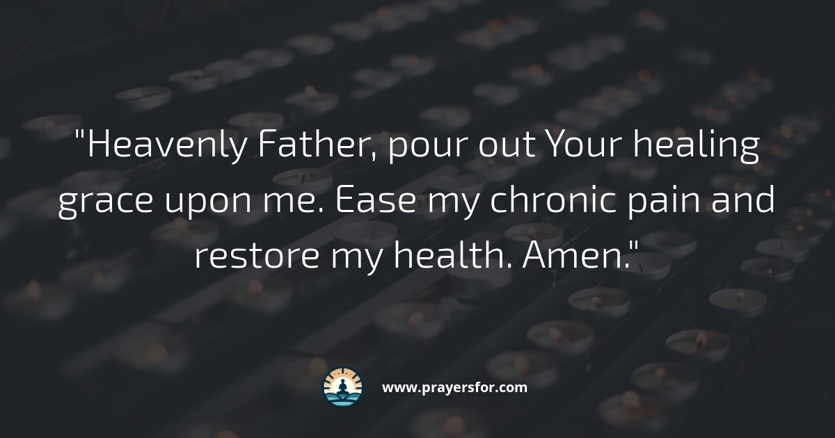 Healing Grace Prayer