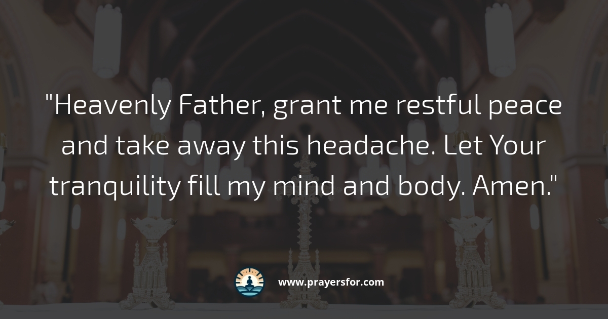 Restful Peace Prayer