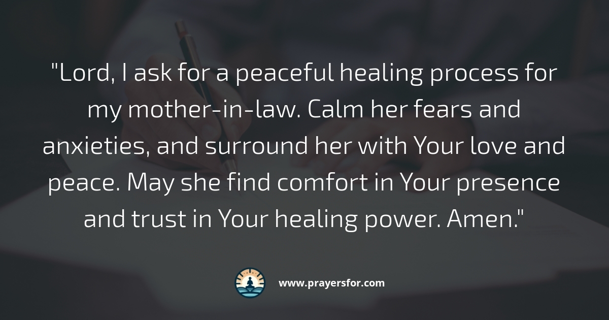 Peaceful Healing Prayer
