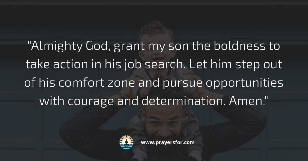Boldness in Action Prayer
