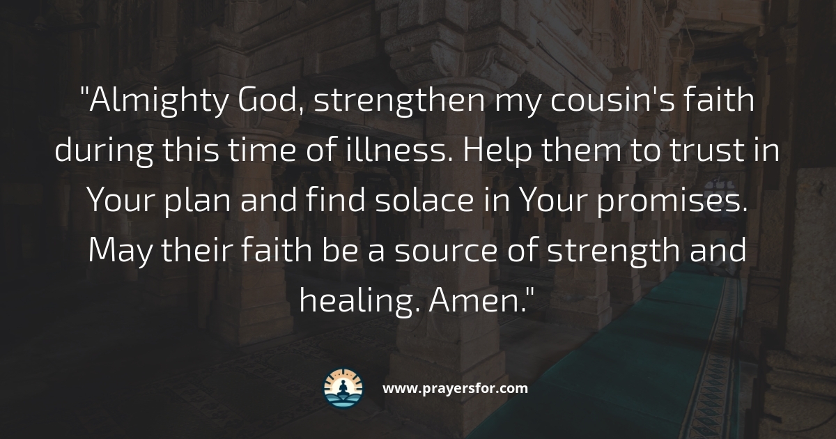 Enduring Faith Prayer