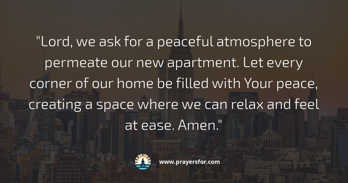 Peaceful Atmosphere Prayer