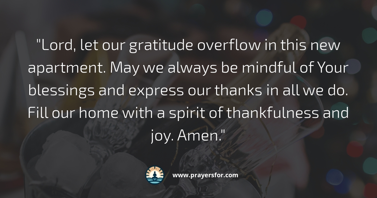 Gratitude Overflow Prayer
