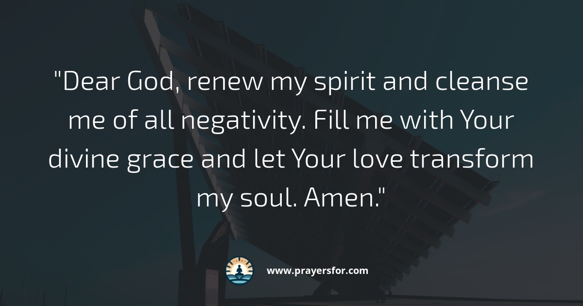 Renewed Spirit Prayer