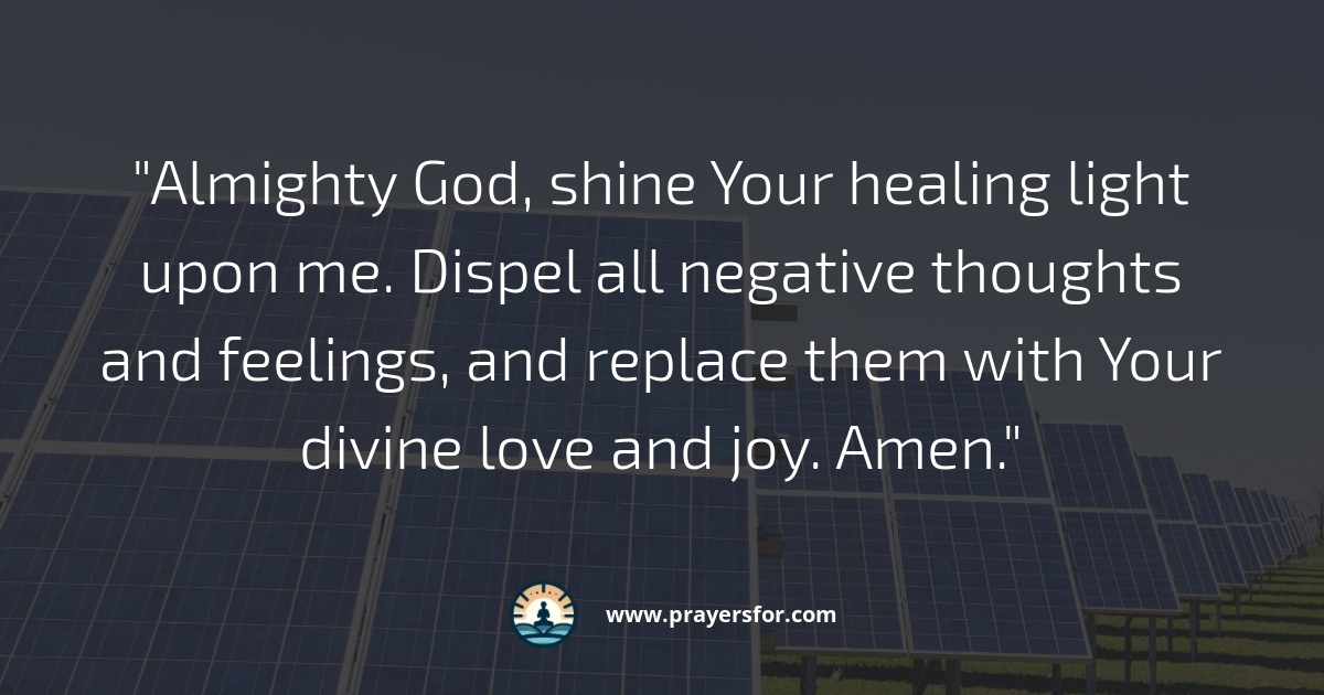Healing Light Prayer
