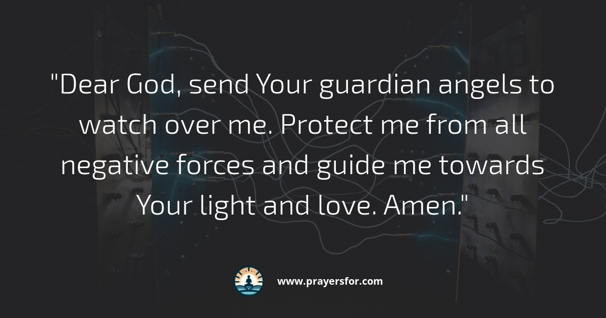 Guardian Angels Prayer