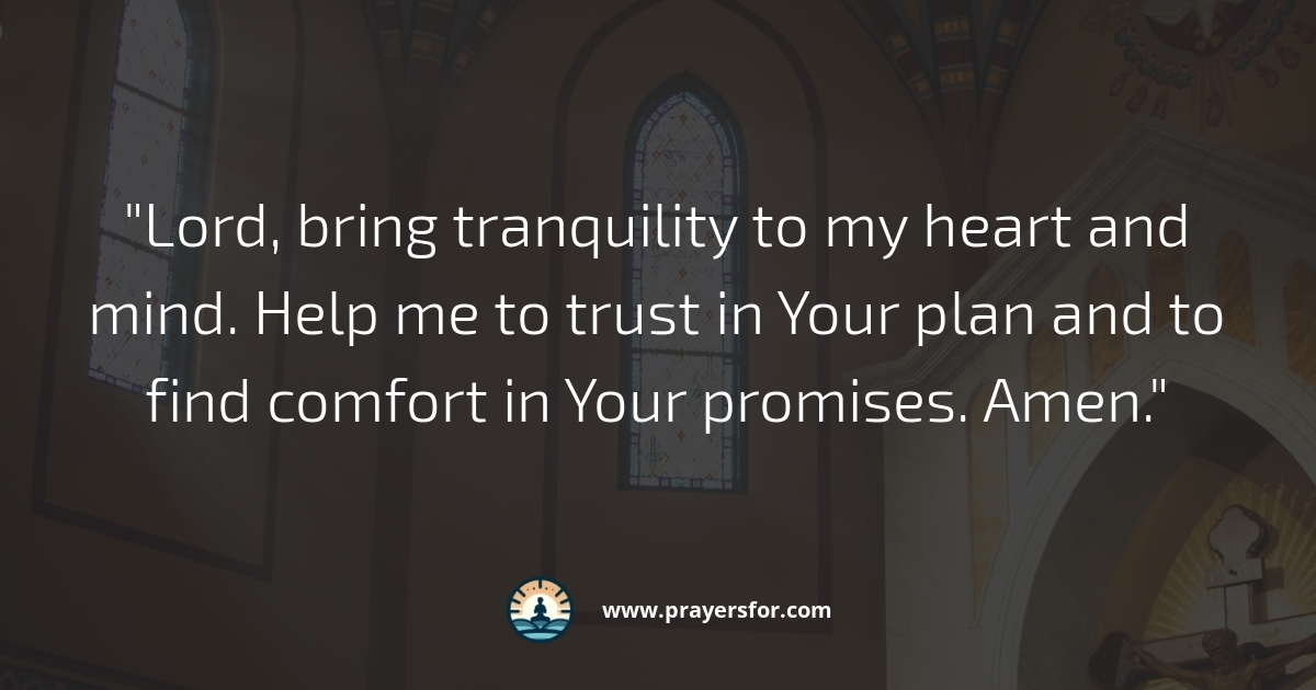 Tranquil Heart Prayer
