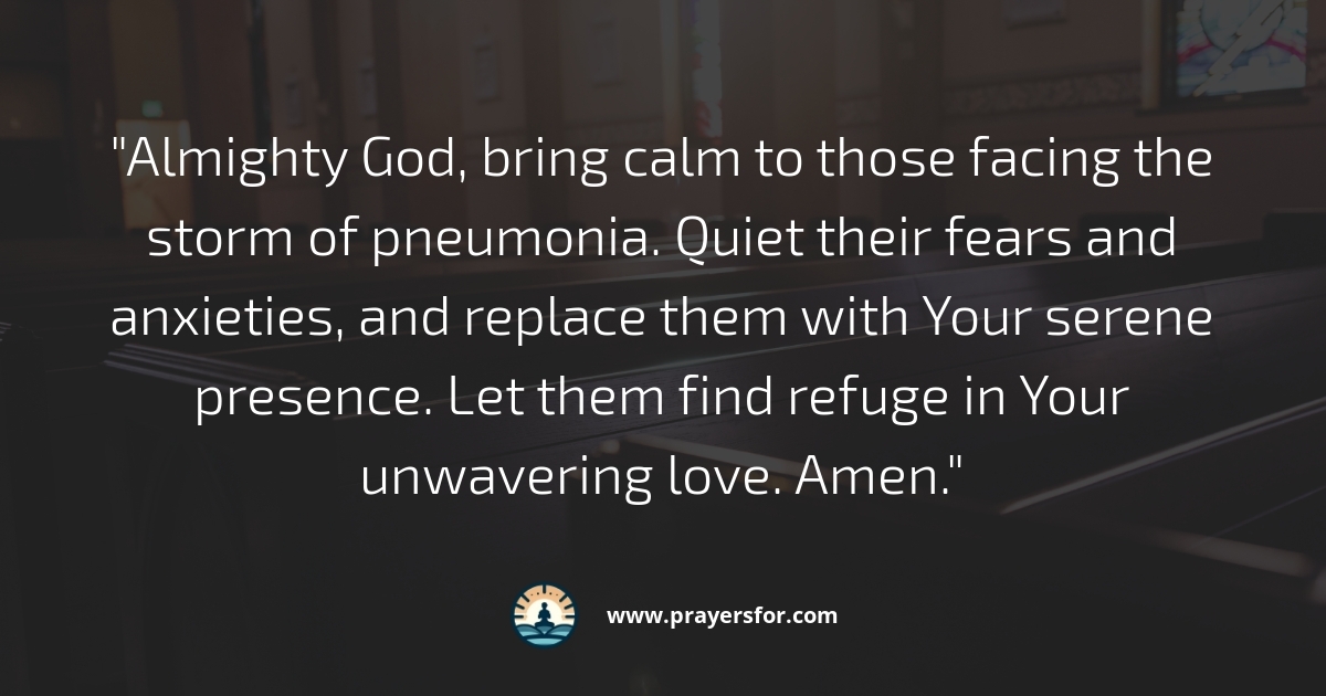 Calm in the Storm Prayer