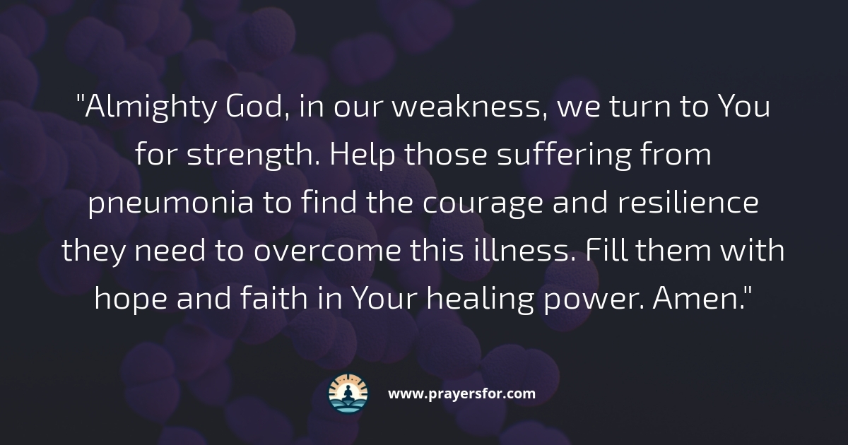 Strength in Weakness Prayer