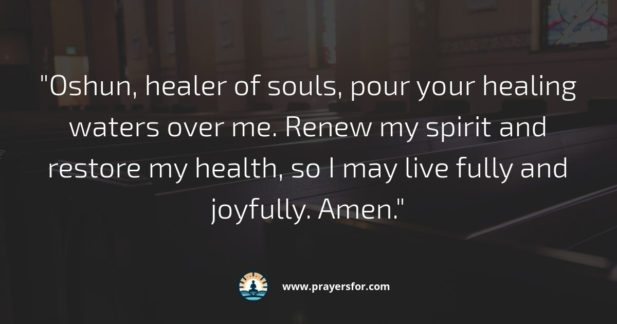 Healing and Renewal Prayer