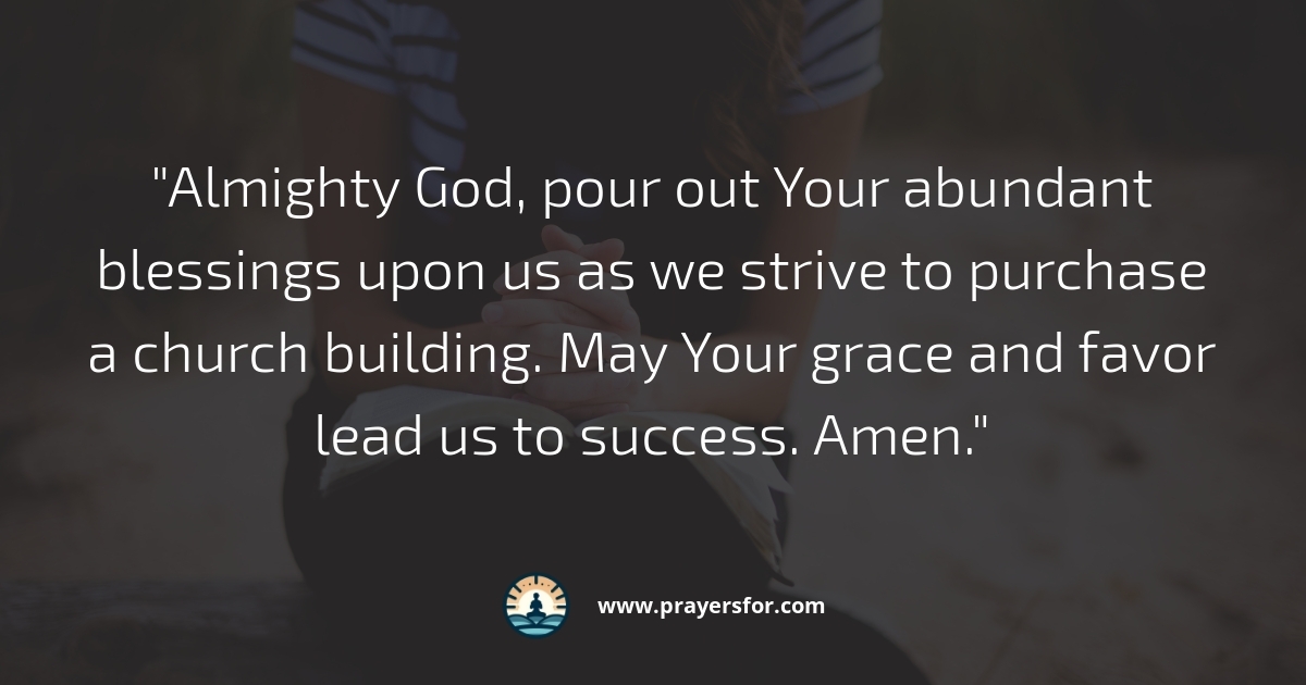 Abundant Blessings Prayer