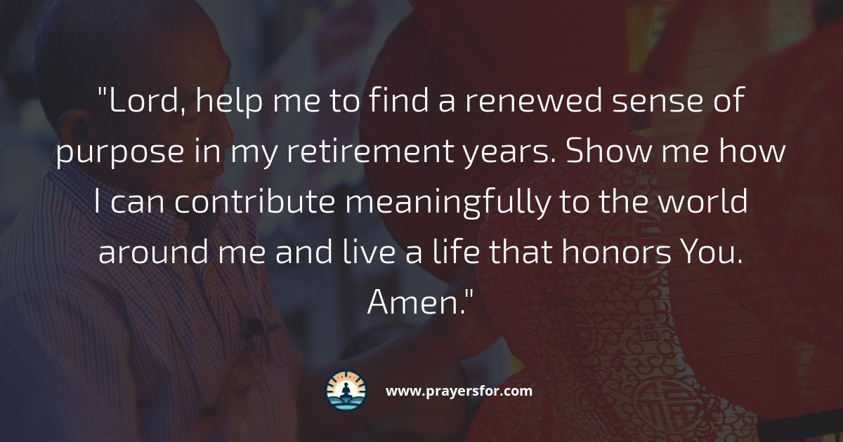 Finding Purpose Prayer