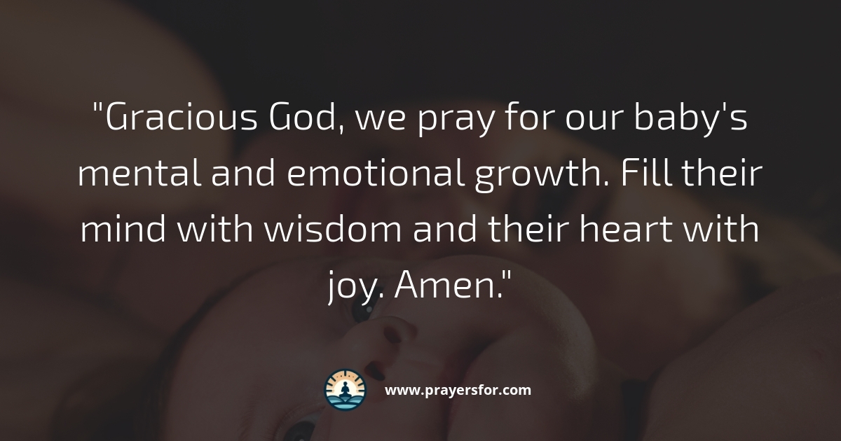 Mental and Emotional Growth Prayer