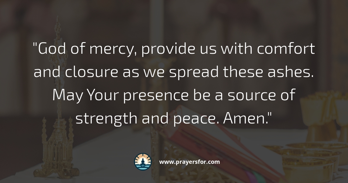 Comfort in Closure Prayer