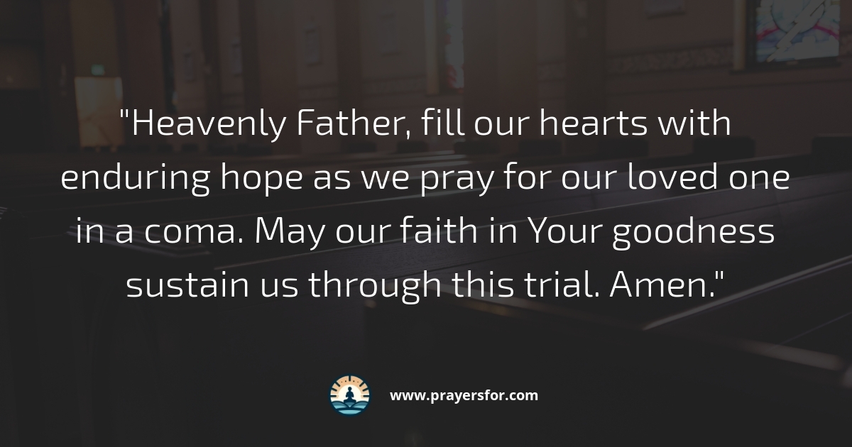 Enduring Hope Prayer