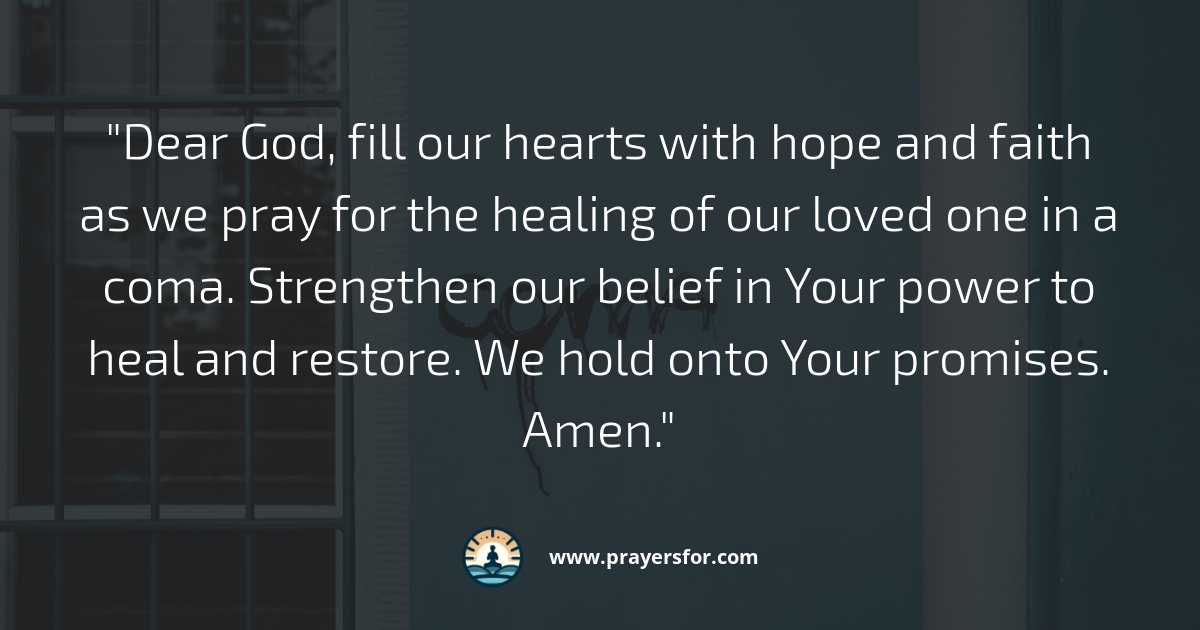 Hope and Faith Prayer