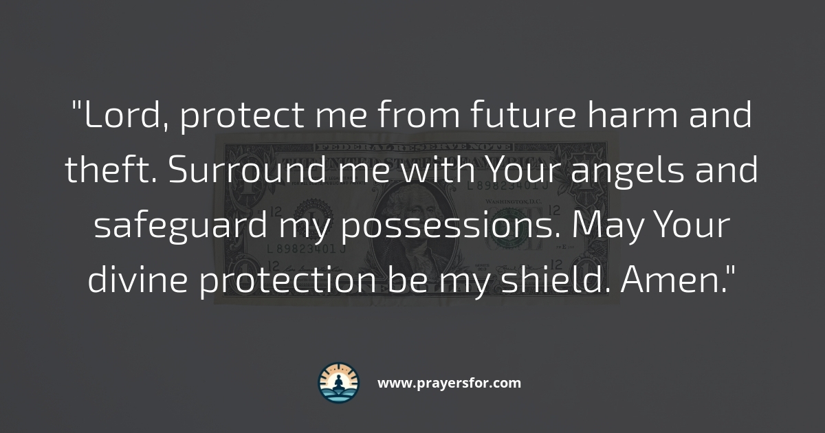 Protection from Future Harm Prayer