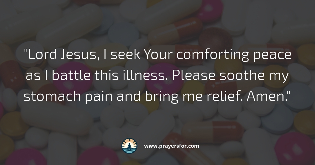 Comforting Peace Prayer