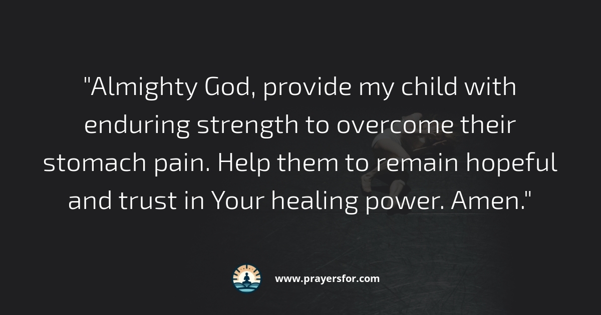 Enduring Strength Prayer