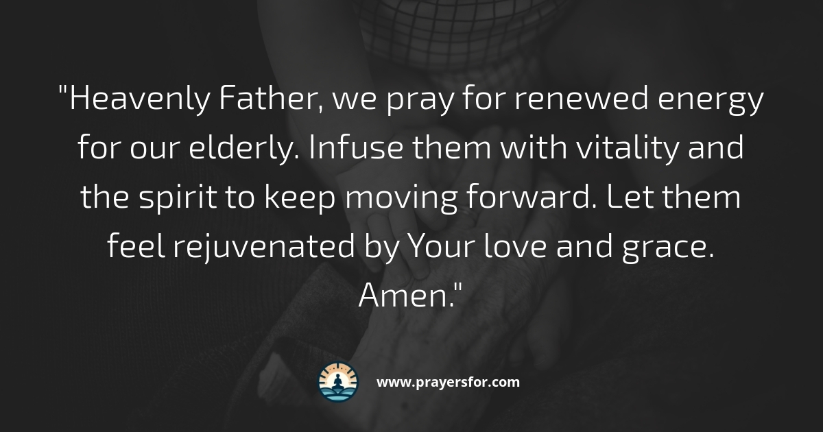 Renewed Energy Prayer