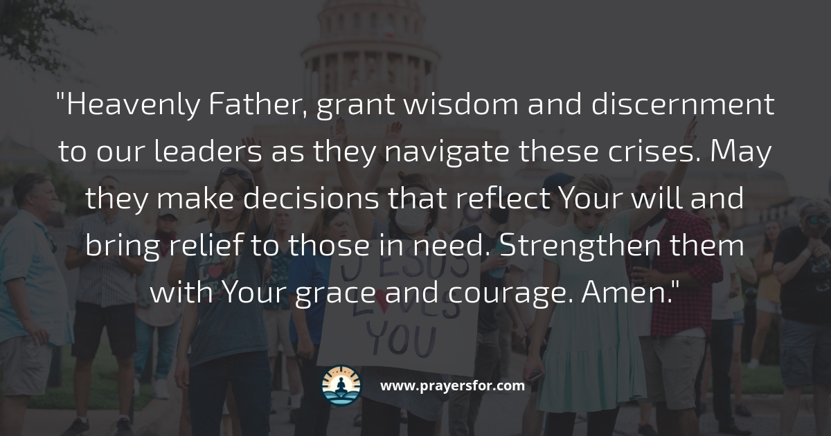 Guidance for Leaders Prayer