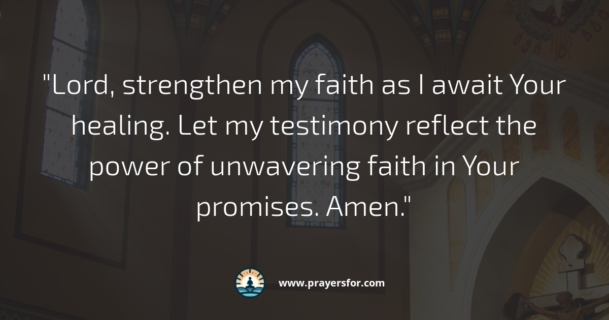 Faith in Healing Prayer