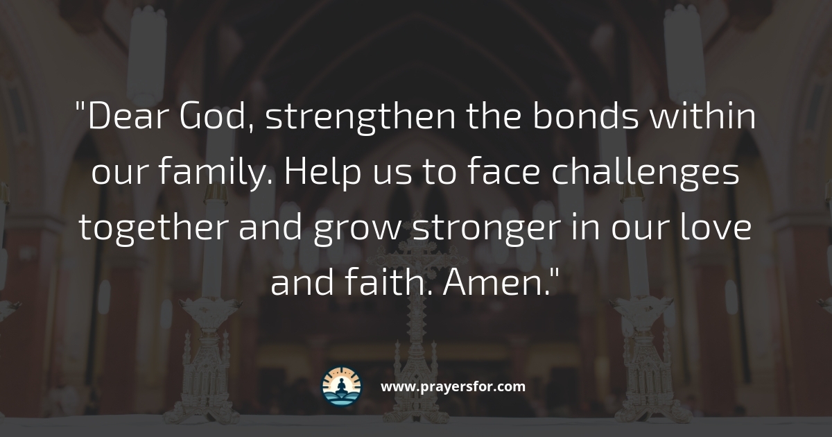 Strength in Togetherness Prayer