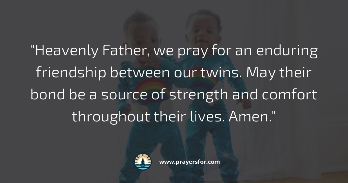 Enduring Friendship Prayer