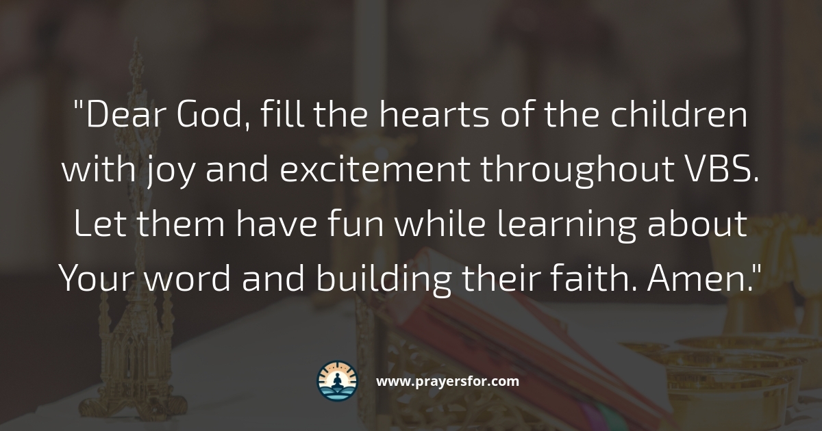 Joy and Fun Prayer
