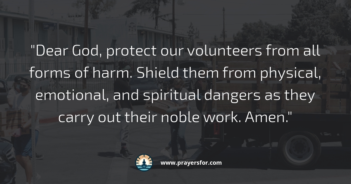 Protection from Harm Prayer