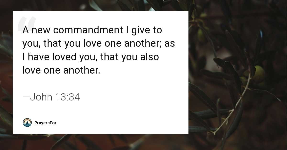John 13:34