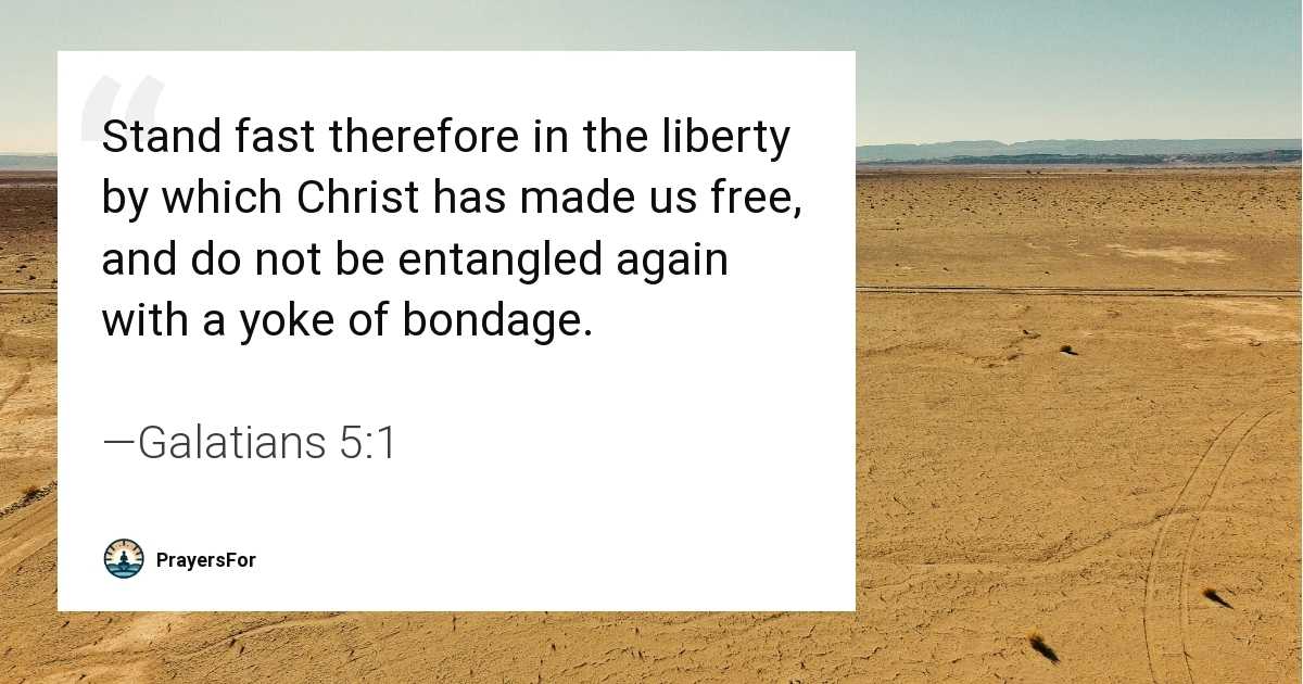 Galatians 5:1