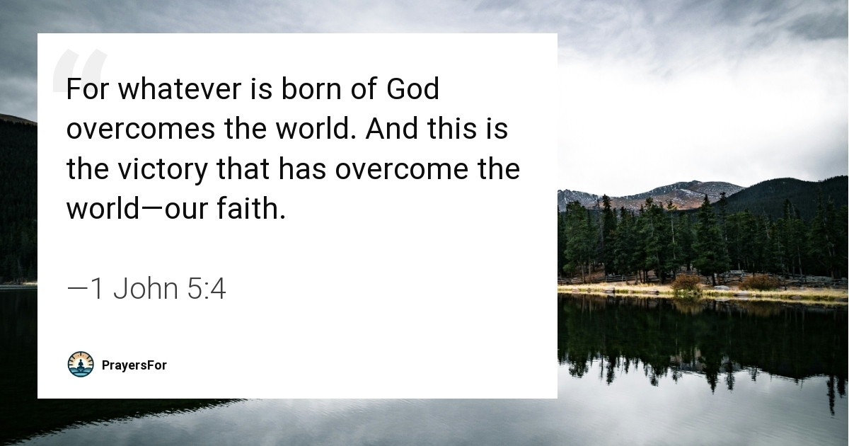 1 John 5:4