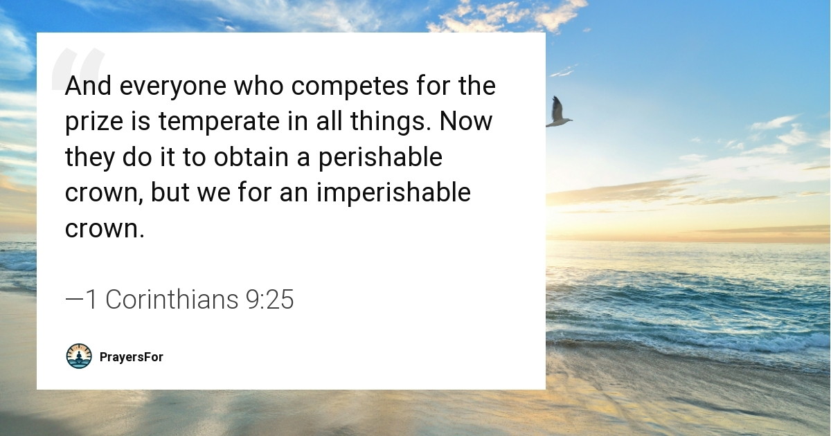 1 Corinthians 9:25